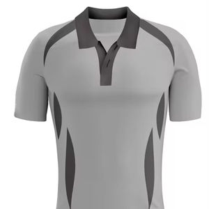 ชุดคริกเก็ตชาย/เด็กชาย/เยาวชน ชุดกีฬาแบบแห้งเร็ว เสื้อยืดแขนสั้นพร้อมกางเกงขายาว สีและโลโก้สั่งทำได้ตามต้องการ คุณภาพสูง - Product Image 3