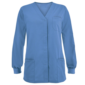 Nurse Uniform <b>Scrub</b> Jackets Breathable Fabric Medical Jackets for Healthcare Staff and Clinic Professionals - Product Image 4