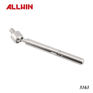 Connecteur rapide en acier inoxydable au design moderne avec tendeur à ressort à angle libre pour hôtel - Product Image 2