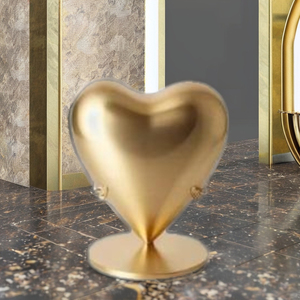 Tear Extra Small Aluminum Metal Eco-Friendly Decorative Wedding Pet Cremation <b>Urn</b> Pawsitively Cherished Slate Angel Dog <b>Cat</b> - Product Image 4