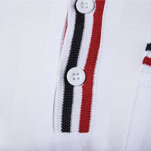 Camisas Polo de Golf para Hombre con Logotipo Bordado e Impreso Personalizado por el Fabricante, Camisas Polo de Trabajo Uniformes de Alta Calidad de 220 GSM al por Mayor - Product Image 3