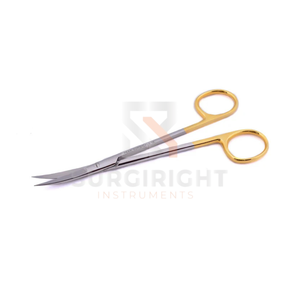 Ciseaux chirurgicaux TC Metzenbaum en carbure de tungstène et acier inoxydable CE ISO 13485 Classe I Modèle SI-OIS-0001 par Blush Surgic - Product Image 3