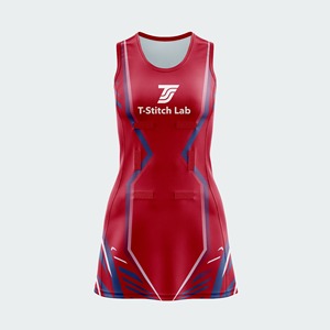 Uniformes de netball pour femmes de haute qualité, design personnalisé imprimé, séchage rapide, légers, vêtements de sport d'équipe personnalisables à vendre - Product Image 4