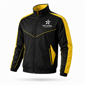 SALSTAR SPORTS Top Trending <b>Men</b> Winter Streetwear Color Blocking Puffer <b>Jacket</b> <b>Lightweight</b> <b>Waterproof</b> All Sizes Available Casual - Product Image 2