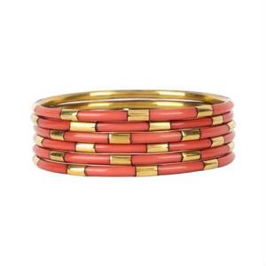 Women's <b>Resin</b> Brass Bangles Handforge Global Impex Imitation Pearl Ethnic Style Party Occasion Uttar Pradesh Wholesale - Product Image 6
