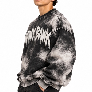 Sweat-shirt à manches longues pour homme, col rond, pour un confort quotidien, imprimé graphique, coton, French Terry, streetwear - Product Image 3
