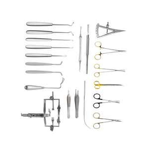 Ensemble d'instruments manuels en acier inoxydable allemand pour la réparation du palais fendu, kit orthopédique, instruments de chirurgie plastique pour le visage/le nez - Product Image 6