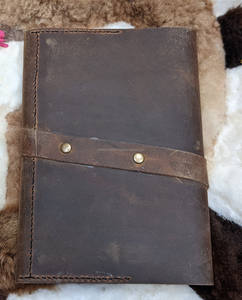 Executive <b>Leather</b> Journal A5 <b>Refillable</b> <b>Notebook</b> Cover Case with Smell Proof Heavy Duty Protection Organizer LNBC-0132 - Product Image 4