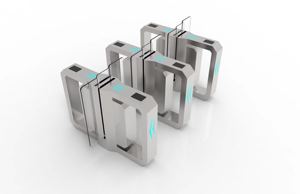 Tornello <span class=keywords><strong>Scorrevole</strong></span> Automatico Anxia in Acciaio Inox 304 a Tutta Altezza per Controllo Accessi Pedonali in Palestra con Carta RFID - Product Image 6