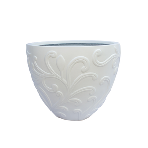 New Style Decorative <b>Outdoor</b> Fiber Stone <b>Planters</b> Garden Accessories Private Label Packaging Available - Product Image 3