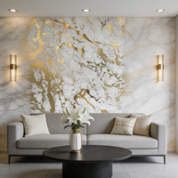 Fabricant de feuilles de marbre UV, fournisseur OEM de panneaux de marbre PVC imperméables en Chine pour les projets de revêtement mural intérieur d'hôtels et de villas