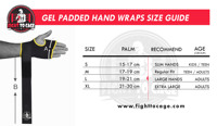 Protège-mains de Muay Thai noirs de qualité supérieure, rembourrage doux, ajustement élastique, fermeture Velcro réglable, design demi-doigts, écologiques