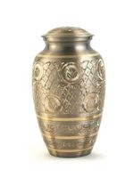 Urna Funeraria de Metal, Recipiente Conmemorativo para Entierro y Recuerdo