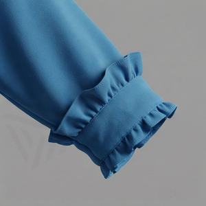 2025 OEM Kimono Abaya pour femmes musulmanes, en tissu polyester épais, doux et très extensible, col en V, manches longues, pour fêtes, Ramadan, mariages - Product Image 5