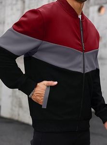 Chaquetas para Hombre, Chaqueta Bomber Impermeable con Cuello Alto, Abrigos para Hombre, Ropa con Etiqueta Personalizada, Chaquetas con Cierre de Alta Calidad - Product Image 5