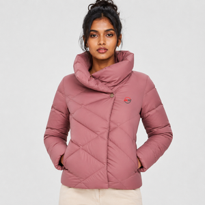 Chaqueta Acolchada para Mujer a Precio Bajo, con Capucha, Impermeable, Transpirable, Bordada, Informal, para Invierno - Product Image 4