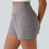 Pantalones Cortos de Mujer de Cintura Alta con Cordón Ajustable, Color Personalizado, Ecológicos, Transpirables, 100% Algodón, Alta Calidad, Nuevo Estilo