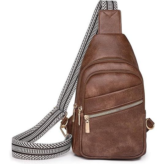 Dark Brown Crossbody Bags Color