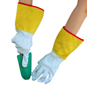 Gants de sécurité en cuir TIG personnalisés, antidérapants, durables, flexibles, pour travaux de soudage électrique, pour soudeurs - Product Image 5