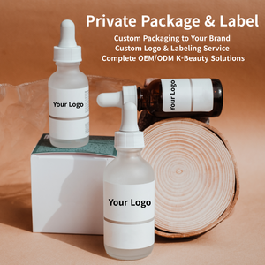 Siero Viso Coreano OEM per la Cura della Pelle, Etichetta Privata, Acido Ialuronico, Collagene di Alghe, Rassodante, Illuminante, Anti-Età - Product Image 5