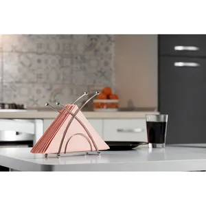 Porte-serviettes en métal fait main de qualité supérieure, style scandinave luxueux, organiseur de mouchoirs moderne pour table à manger, restaurant, hôtel, maison - Product Image 1