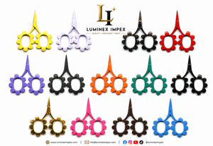 กรรไกรพัตฟอร์ด กรรไกรพัตฟอร์ดสีขาว กรรไกรขนาดเล็ก กรรไกรปักลายน่ารัก กรรไกรวงกลมสองสีขนาดเล็กจากเดเกน - Product Image 6