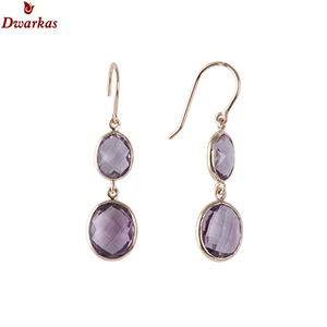 Pendientes geométricos elegantes y modernos para mujer, rodio, plata de ley 925, piedra de granate natural, regalo para fiesta de aniversario - Product Image 6