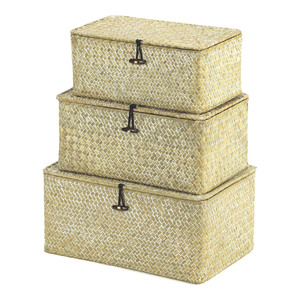 Cajas de rafia de diseño creativo para velas, lujosas cajas tejidas a mano, otros artículos de almacenamiento y organización para el hogar - Product Image 4