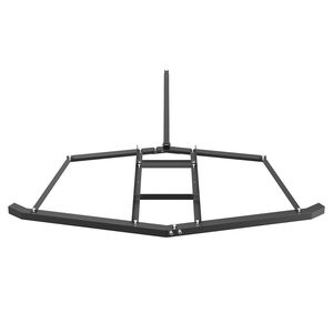 Supporto per livellatrice trainabile in acciaio Q235, larghezza regolabile 76,57 pollici, per barre da 50 libbre, accessorio per trattore - Product Image 1