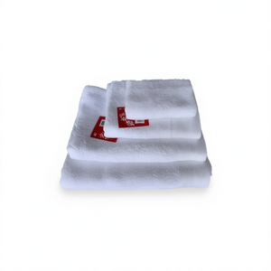 Ensemble de serviettes de bain SABANA blanches, taille 100x150 - Product Image 1