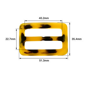 Anillos de Resina Premium para Cinturones, Hechos a Mano, Acabado Brillante, Diseño Moderno, Ligeros, Duraderos, Ecológicos, Tamaño y Logotipo Personalizables - Product Image 1