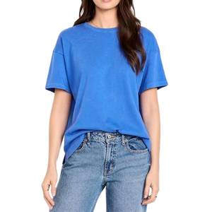Camiseta de Algodón Suave de Alta Calidad con Estampado Premium de Fábrica para Mujer, Estilo Casual Cómodo, OEM - Product Image 4