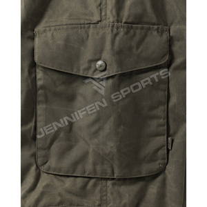 กางเกงคาร์โก้ผู้ชาย สำหรับกิจกรรมกลางแจ้ง ผ้าแคนวาส 100% ผ้าฝ้ายยืดได้ เหมาะสำหรับเดินป่า ล่าสัตว์ กางเกงลำลองหลายกระเป๋า กางเกงทำงานผู้ชาย ทรงจ็อกเกอร์ ไซส์ใหญ่ - Product Image 4