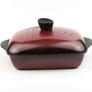 Magic <b>pan</b>(Square) - Die <b>Cast</b> Aluminum Low Casserole with Diamond Coating - Product Image 1