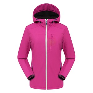 Chaqueta de viaje al por mayor, chaqueta softshell de poliéster de 300 g/m², chaqueta de golf con logotipo personalizado para minoristas estadounidenses de artículos para exteriores - Product Image 4