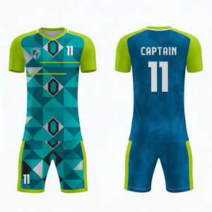 ชุดเสื้อและกางเกงฟุตบอลมืออาชีพ ดีไซน์ใหม่ ชุดฝึกซ้อมฟุตบอล คุณภาพสูง ขนาดและแบบสั่งทำได้ - Product Image 1