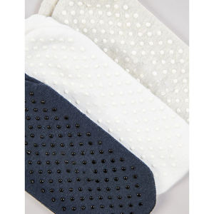 Custom Logo Footie <b>Socks</b> Breathable <b>Thick</b> Cotton <b>Winter</b> Ankle Low Cut Anti Slip OEM Wholesale breathable - Product Image 5