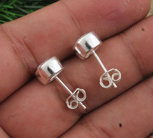 Pendientes de Plata de Ley 925 con Circonita Cúbica, Plateados en Plata de Lujo, Juego de Joyería para Mujer, Venta al por Mayor - Product Image 4