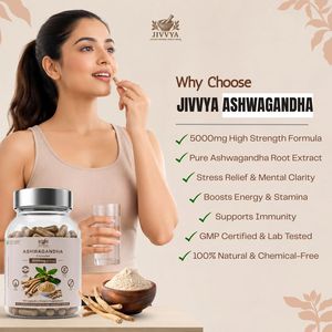 Poudre de racine d'Ashwagandha de qualité supérieure – 100 % pure et naturelle, en vrac - Product Image 4