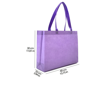 Supermarket Nonwoven Spunbond <b>Cloth</b> Bag Flexiloop Handle Foldable Non-woven <b>Shopping</b> Bag Stock Promotional Blank Pp - Product Image 6