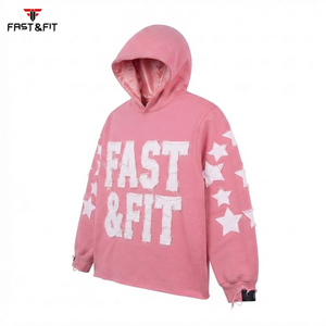 Sudaderas con Capucha para Hombre, Estilo Desgastado, Ligeras, de Gran Tamaño, Elegantes, de Alta Calidad, Hechas Profesionalmente, al por Mayor - Product Image 3