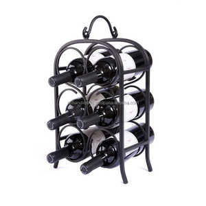 Heavy-Gauge Round <b>Grid</b> Wine Bottle Organizer Free-Standing <b>Metal</b> Bin Unit for Bulk Inventory & Warehouses B2B Supplier India - Product Image 6