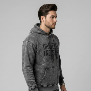 Sudadera con Capucha Extra Grande para Hombre, Estilo Vintage, Diseño Personalizado, Sudadera de Diseñador para Hombre, Algodón, Logotipo Personalizado OEM - Product Image 3