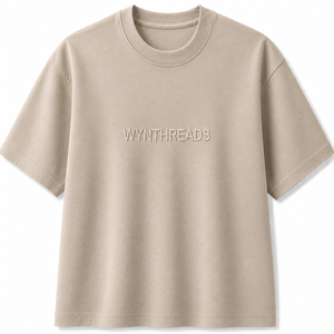 เสื้อยืดโอเวอร์ไซส์วินเทจแบบพรีเมียมสั่งทำพิเศษ ผ้าคอตตอนหนานุ่ม สไตล์สตรีทแวร์ ปักลายตามสั่ง รับผลิตแบบ OEM/ODM - Product Image 2
