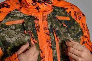 Chaqueta de Caza Camuflada de Alta Visibilidad OEM 2026, con Bolsillos Funcionales y Diseño Silencioso para Uso Seguro al Aire Libre - Product Image 3