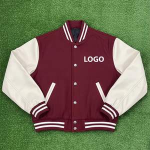 เสื้อแจ็คเก็ตเบสบอลลำลองคุณภาพสูงสำหรับผู้ชาย ผ้าบาง ระบายอากาศได้ดี สั่งทำได้ ไซส์ใหญ่ เสื้อนอกสำหรับฤดูใบไม้ผลิ - Product Image 1