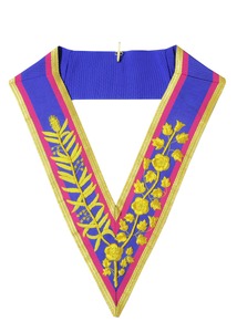 ผ้ากันเปื้อนปักลายเมสันขายส่ง รุ่น Mark Grand Full Dress ทำจากหนังแกะ - Product Image 2