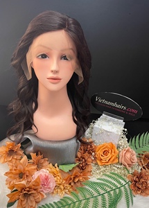 Top Selling 13x4" Frontal <b>Wig</b> with 100% Raw Silk Base Full Cuticle Best Quality 2025 Wholesale Price 100% Raw Human Hair <b>Wigs</b> - Product Image 6