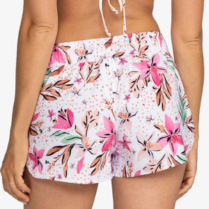 Shorts de plage pour femmes, respirants, imperméables, séchage rapide, taille haute élastique, shorts en coton molletonné, shorts en tissu éponge français - Product Image 2