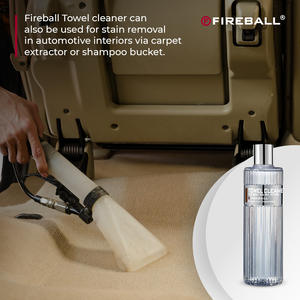 Toalla Limpiadora Fireball 500 ML, Toalla de Microfibra Potente para Limpieza de Autos, Fórmula Altamente Concentrada, Sin Residuos, Larga Duración - Product Image 3